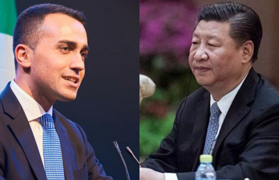 Luigi Di Maio-vicepremier-ministro del lavoro-shanghai-cina-china international import expo-aref international onlus