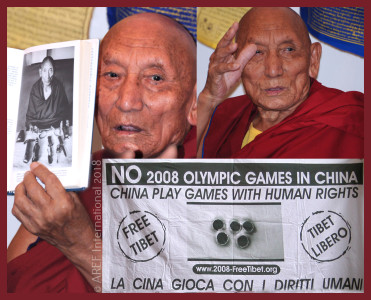 Palden Gyatso-tibet-dalai lama-marilia bellaterra-aref international onlus-india