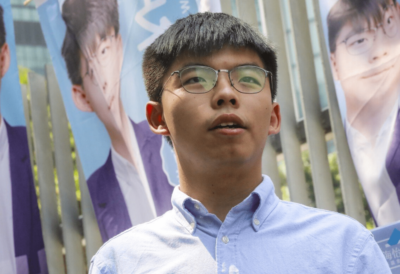 Joshua Wong no espatrio in Italia aref international onlus